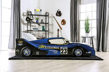 Load image into Gallery viewer, DUSTRACK Twin Bed, Blue & Red