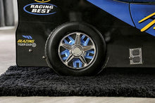 Load image into Gallery viewer, DUSTRACK Twin Bed, Blue & Red