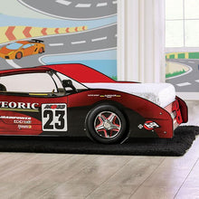 Load image into Gallery viewer, DUSTRACK Twin Bed, Blue & Red