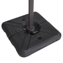 Load image into Gallery viewer, Fida 8 Ft Square Umbrella w/ Double Top + 37" Large Base