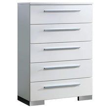 Load image into Gallery viewer, CLEMENTINE Glossy White Chest