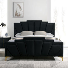 Load image into Gallery viewer, Florizel Bed Black & Red