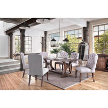 Load image into Gallery viewer, Gianna Rustic Pine/Ivory Wingback Chair (2/CTN)