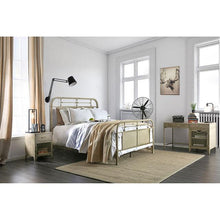 Load image into Gallery viewer, Haldus Cal.King, E.King, & Twin Bed White, Ivory, & Red