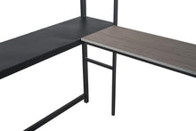 Load image into Gallery viewer, Cybill Full Loft Bed White, Silver, & Black