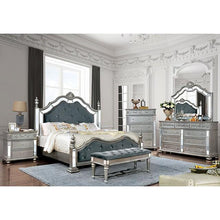 Load image into Gallery viewer, Azha Silver/Gray Cal.King & Queen Bed