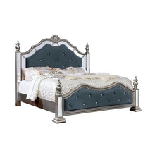 Load image into Gallery viewer, Azha Silver/Gray Cal.King & Queen Bed