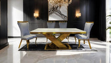 Load image into Gallery viewer, Palazzo 7 Pc Dining Table Set