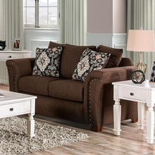 Load image into Gallery viewer, BELSIZE Loveseat Grey, Beige, & Choclate