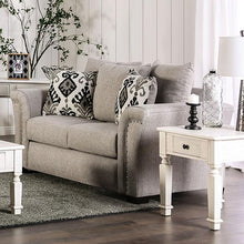 Load image into Gallery viewer, BELSIZE Loveseat Grey, Beige, & Choclate
