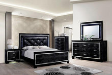 Load image into Gallery viewer, Bellagrand Bed Oak, Silver & Black