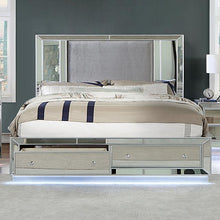 Load image into Gallery viewer, BELLADONNA Cal.King Bed, Silver