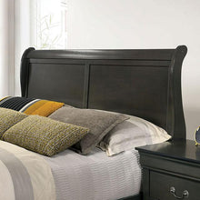 Load image into Gallery viewer, Louis Philippe E.King Bed Black, Cherry, & Gray