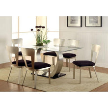 Load image into Gallery viewer, NOVA Silver/Black Side Chair (2/CTN)