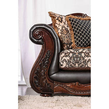 Load image into Gallery viewer, JAMAEL Brown/Espresso Love Seat