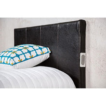 Load image into Gallery viewer, Evans Bed Espresso & Pink