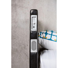 Load image into Gallery viewer, Evans E.King & Cal.King Bed Espressso, White, & Camel