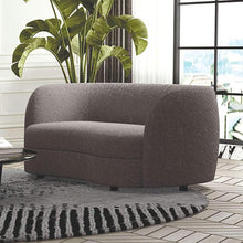 Load image into Gallery viewer, VERSOIX Loveseat, Charcoal Gray