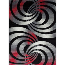 Load image into Gallery viewer, Serang Gray/Red 5' X 7' Area Rug