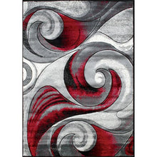 Load image into Gallery viewer, Niksar Red 5' X 7' Area Rug