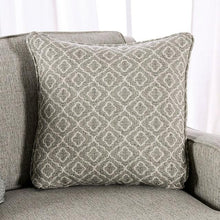 Load image into Gallery viewer, STEPHNEY Loveseat, Gray/Gold
