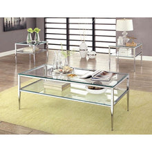 Load image into Gallery viewer, TANIKA Chrome Coffee Table, Chrome