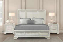 Load image into Gallery viewer, Stella Mia 4 Pc 5 Pc Queen Bedroom Set White & White