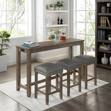 Load image into Gallery viewer, Caerleon 3 & 4 Piece Counter Ht. Set Gray & Blue