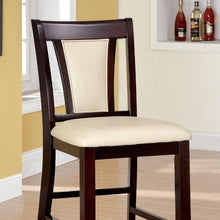 Load image into Gallery viewer, BRENT II Dark Cherry/Ivory Counter Ht. Chair (2/CTN)