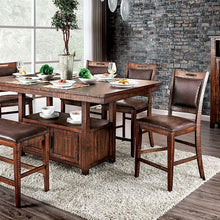 Load image into Gallery viewer, Wichita Light Walnut Counter Ht. Table