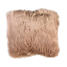Load image into Gallery viewer, Wendy Blush 20" X 20" Pillow, Fur Blush (2/CTN)