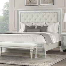 Load image into Gallery viewer, Stella Mia E.King & Queen Bed White & White