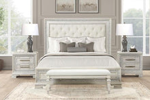 Load image into Gallery viewer, Stella Mia E.King & Queen Bed White & White