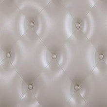 Load image into Gallery viewer, Ventresca E.King & Queen Bed White & Chrome