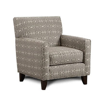 Load image into Gallery viewer, PARKER Gray/Pattern Chair, Crystal Pattern
