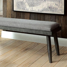Load image into Gallery viewer, Vilhelm I Gray Bench