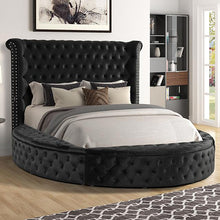 Load image into Gallery viewer, SANSOM E.King & Queen Bed, Black, Blue, & Grey