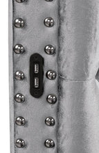 Load image into Gallery viewer, SANSOM E.King & Queen Bed, Black, Blue, & Grey