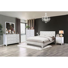 Load image into Gallery viewer, Velen White Cal.King Bed