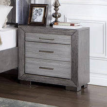 Load image into Gallery viewer, RAIDEN Night Stand w/ USB, Gray