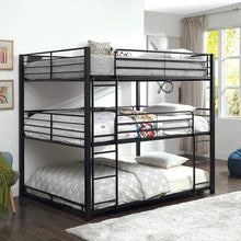 Load image into Gallery viewer, Olga I Antique Black Full/Full Bunk Bed