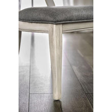 Load image into Gallery viewer, Kathryn Antique White/Gray Side Chair, Antique White (2/CTN)