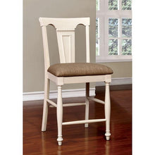 Load image into Gallery viewer, SABRINA Off White/Cherry Ctr.Ht. Chair, Cherry & White (2/CTN)