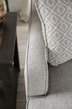 Load image into Gallery viewer, STEPHNEY Loveseat, Gray/Gold