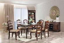 Load image into Gallery viewer, Townsville Dark Walnut 60" Dining Table