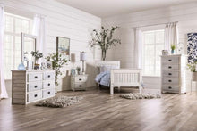 Load image into Gallery viewer, Rockwall Full, Queen, & Twin Bed White, Gray, & White