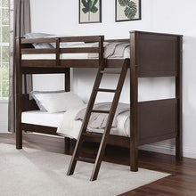 Load image into Gallery viewer, STAMOS Full/Full, Twin/Full, & Twin/twin Bunk Bed, Walnut