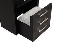 Load image into Gallery viewer, Ashbourne Bedside Vanity Set with Stool Contemporary