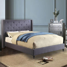 Load image into Gallery viewer, Anabelle Bed Blue & Gray