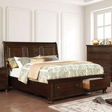 Load image into Gallery viewer, Castor Brown Cherry Queen, E.King, & Cal.King Bed